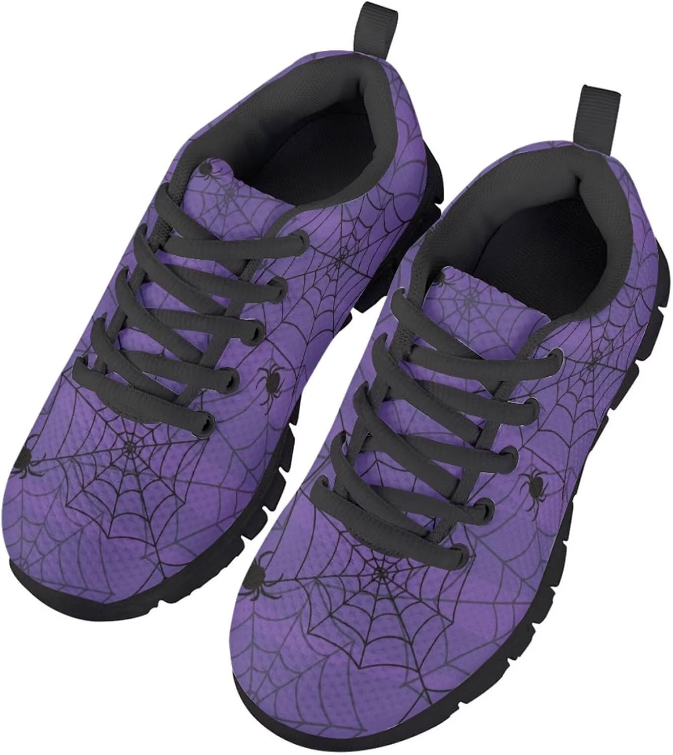 Funnydude Cute Print Girls Walking Shoes Casual Tennis Shoes Lightweight Breathable Sneakers for Parks