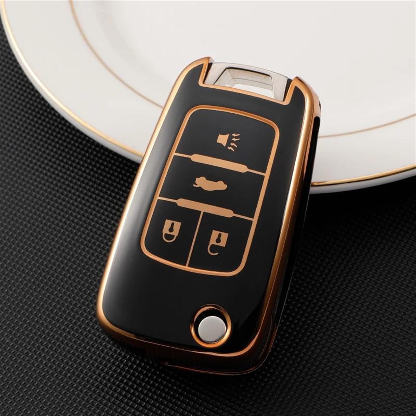 Boutons de clé Chevrolet cassés ? Solution coque de remplacement 4 boutons