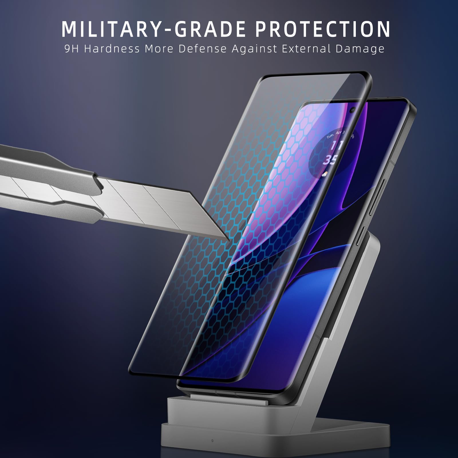 2 Pièces] Verre Trempé Pour Motorola Edge 40/40 Neo Protection