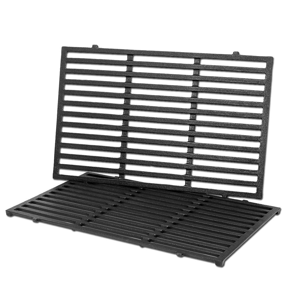 Denmay 7638 44,5cm Grilles en fonte de Grilles de cuisson pour Weber Spirit 300 Series,E/S 310, 320, 330, Spirit I & II 300 Spirit 700, 900, Genesis 1000-3500, Genesis Gold Silver Platinum B/C, 7639