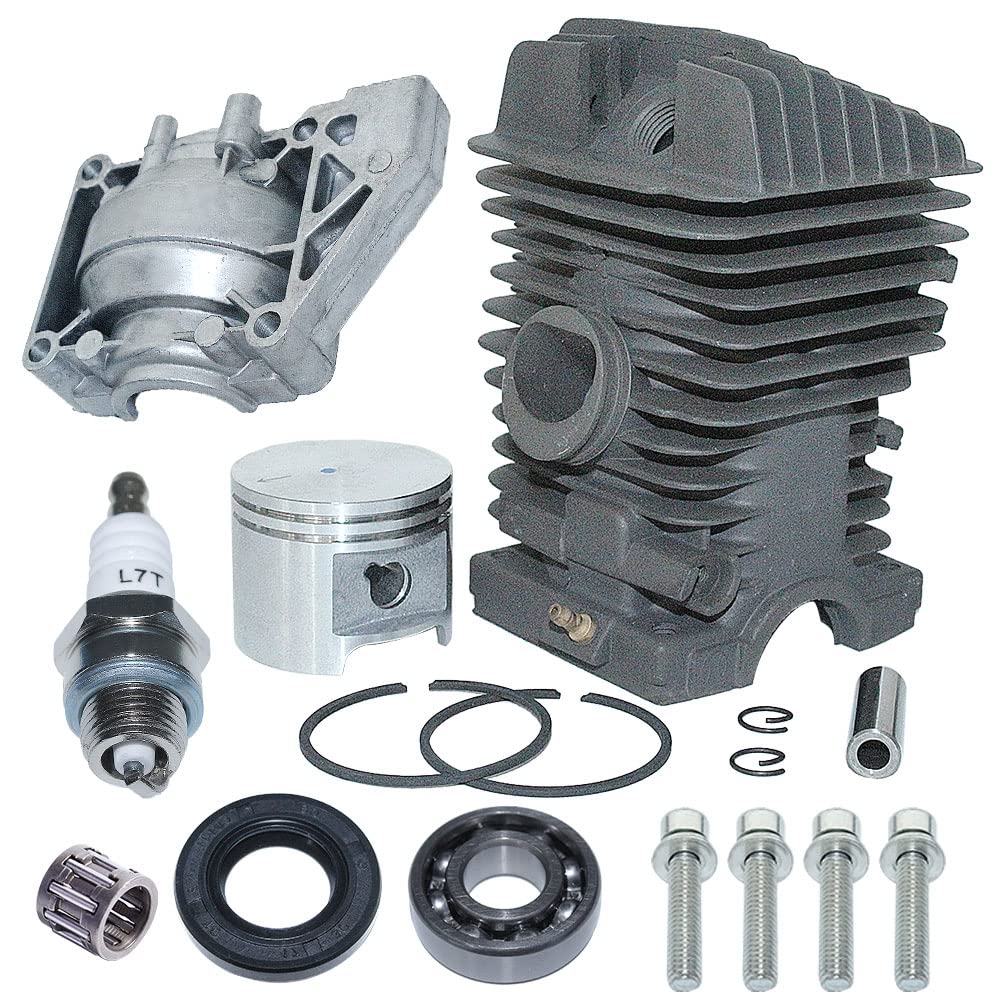 Zestaw cylindra do tuningu Zestaw tłoka cylindra wał korbowy z wymianą świecy zapłonowej pasuje do Stihl MS390 MS290 MS310 029 039