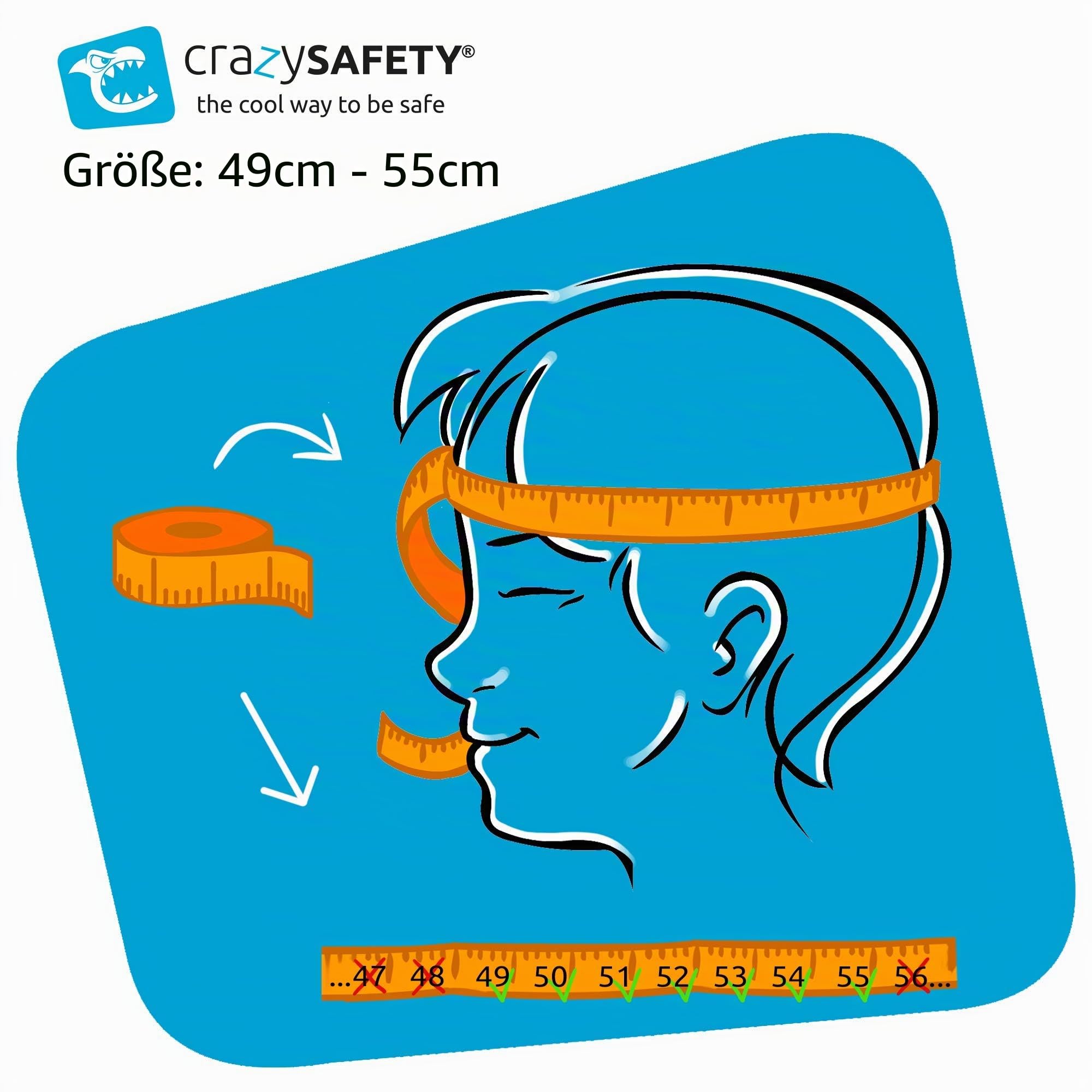 Crazy Safety Kinder Fahrradhelm | Fahrradhelm Kinder 2-7 Jahren für Fahrrad, Skateboard, Radsport, Laufrad, Tretroller, Inlineskates | Leichter und Verstellbarer 3D Tierhelm 49-55 cm (Krokodil Grün)