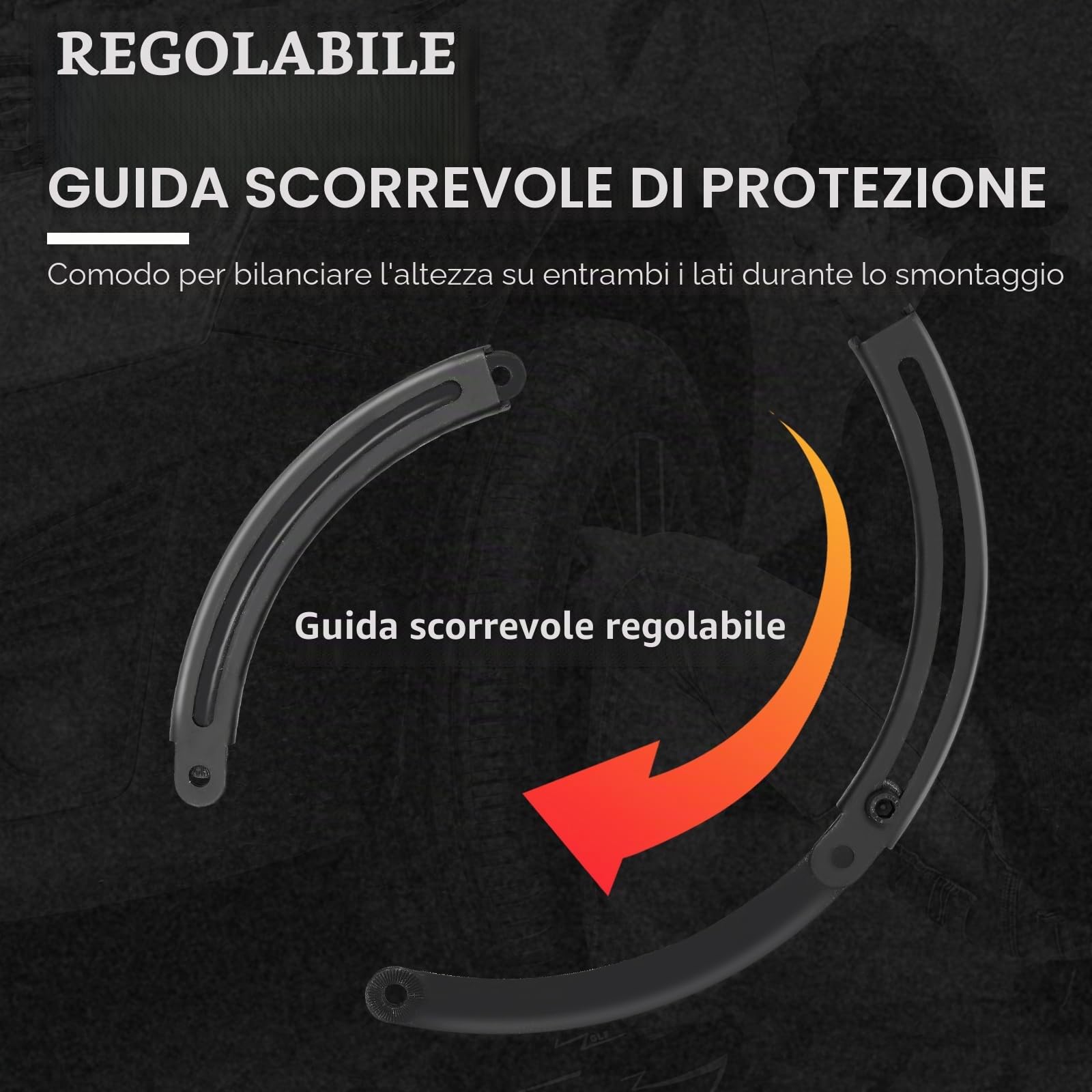 CCLIFE 2 Pezzi comprimere molla ammortizzatore per auto Professionale Compressore Molla Per Auto Ammortizzatore Compressore 1,2T