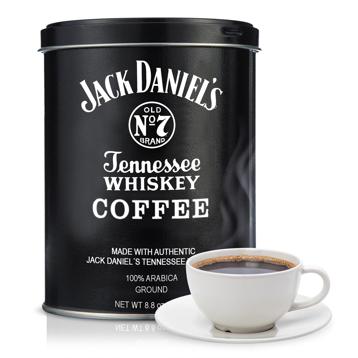 Parkway Gifting Co. Jack Daniel’s Tennessee Whiskey Coffee 8.8 oz – Made of 100% Arabica Ground Medium Roast Infused with Authentic Jack Daniel's, Perfect Father's Day & Holiday Gift Set