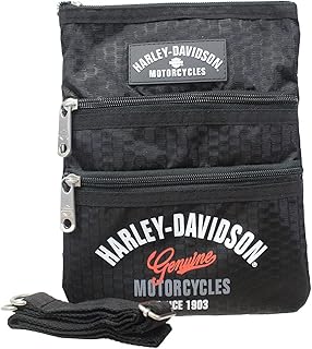 harley leather crossbody bolsa