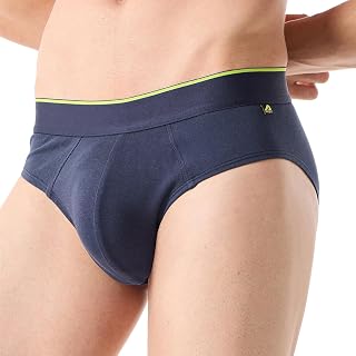 Boldfit Underwear Briefs for Men, Silky Soft Cotton Stretch Fabric, Anti-Bacterial, Moisture-Wicking & Sweat Absorbent, Ultra-Soft No-Roll Waistband, Breathable Everyday Comfort Innerwear