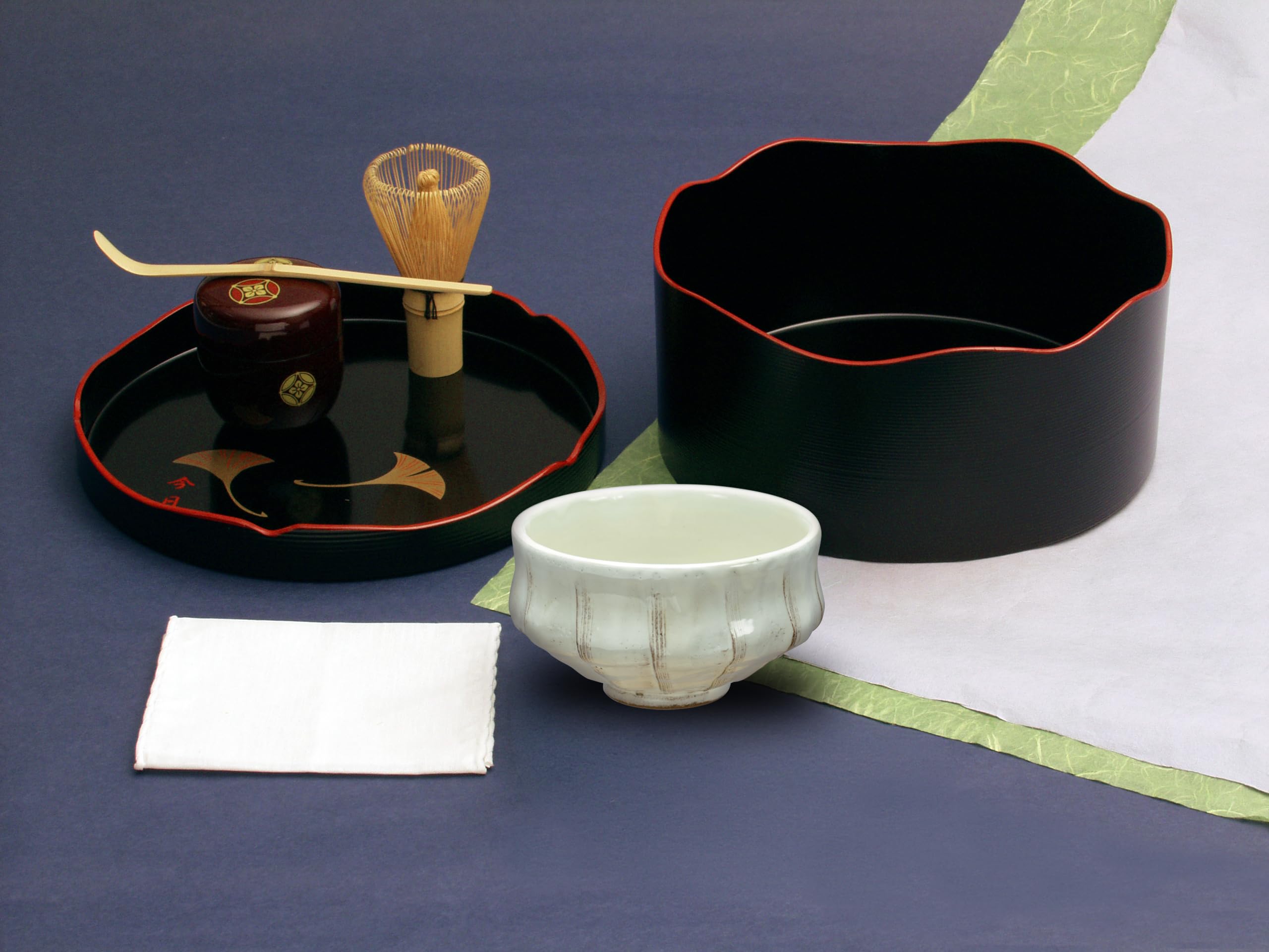 Amazon｜酒井産業 御点前ミニセット(茶巾付) 茶道道具 お茶 携帯
