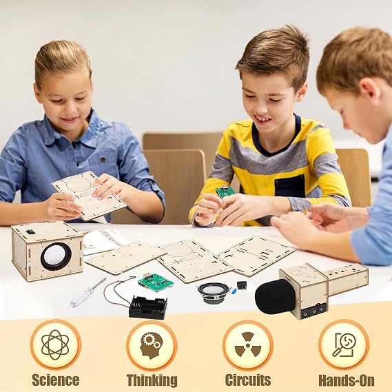 Stem Projects Karaoke Machine Toys for Boys Age 8-12 12-14 Science Kit