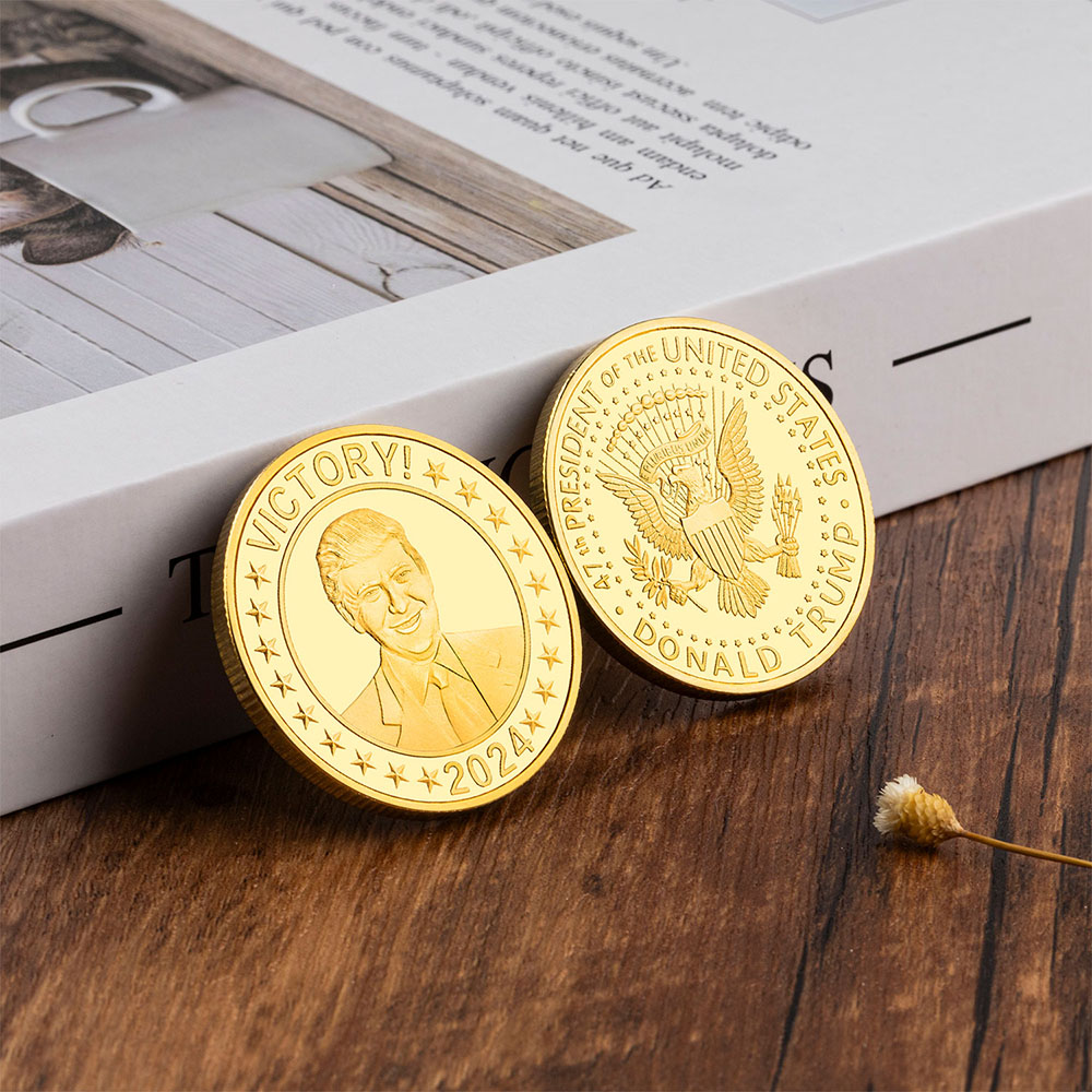 Amazon.com: Victory of President Donald J. Trump 2024 Coin Ideal  Collectible Gifts for Trump Supporters : Collectibles & Fine Art