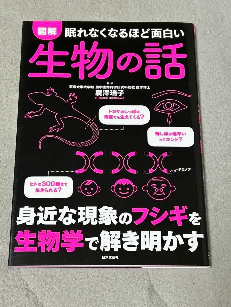 WS HX 眠れなくなるほど面白い生物の話 NW WW