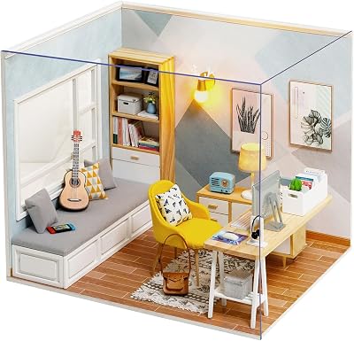 OSDUE DIY Miniature Dollhouse Kits (2)