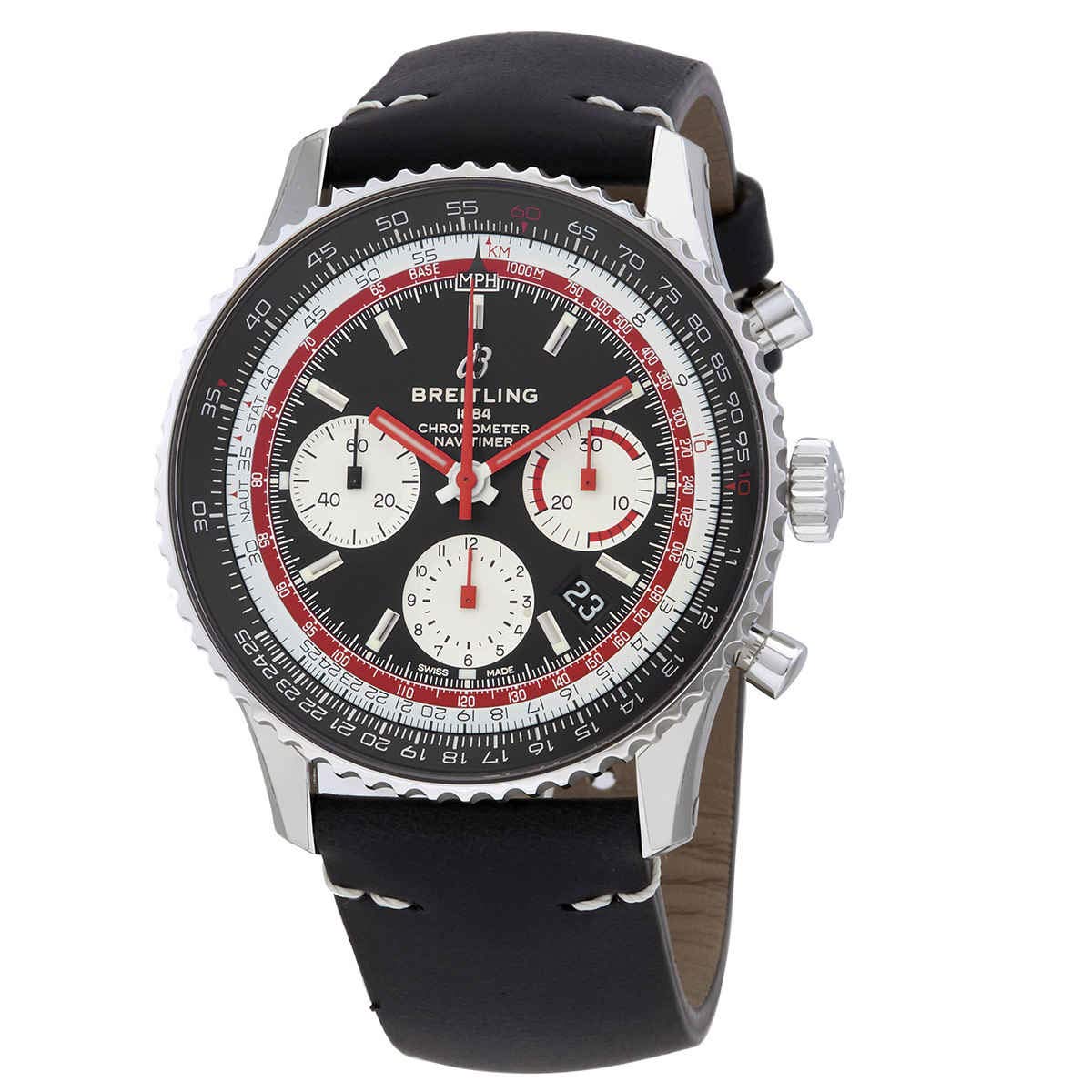 BreitlingNavitimer B01 Chronograph 43 Swissair Tang Watch AB01211B1B1X1