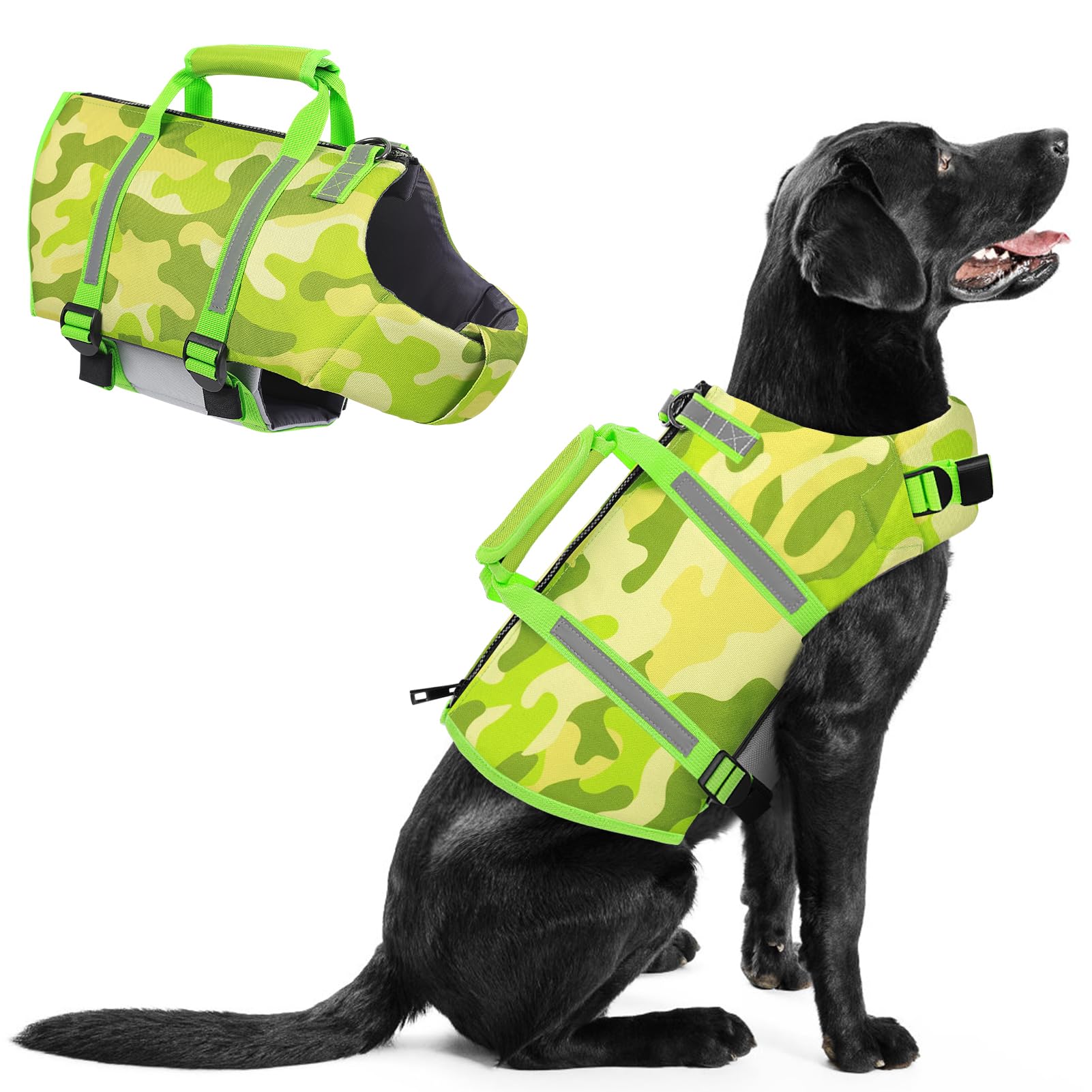 Gilet de sauvetage pour chien idéal pour Labrador et Corgi