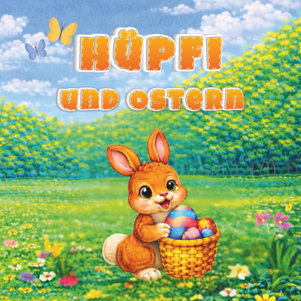 Hüpfi und Ostern: Das fröhliche Osterabenteuer für Kinder ab 2 Jahren