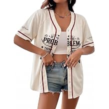 Country Music Baseball Shirt If Im The Problem You Might Be The Reason Jersey Western Short Sleeve Tops