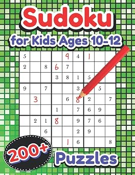 Sudoku for Kids Ages 10-12 Over 200 Puzzles | Easy Medium & Hard