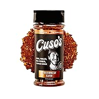 Vista 15 de Cuso Cuts Dust BBQ Seasoning Rub - Condimento para barbacoa en polvo para carne de res, para ahumar, parrilla y marinada - Especias para filetes