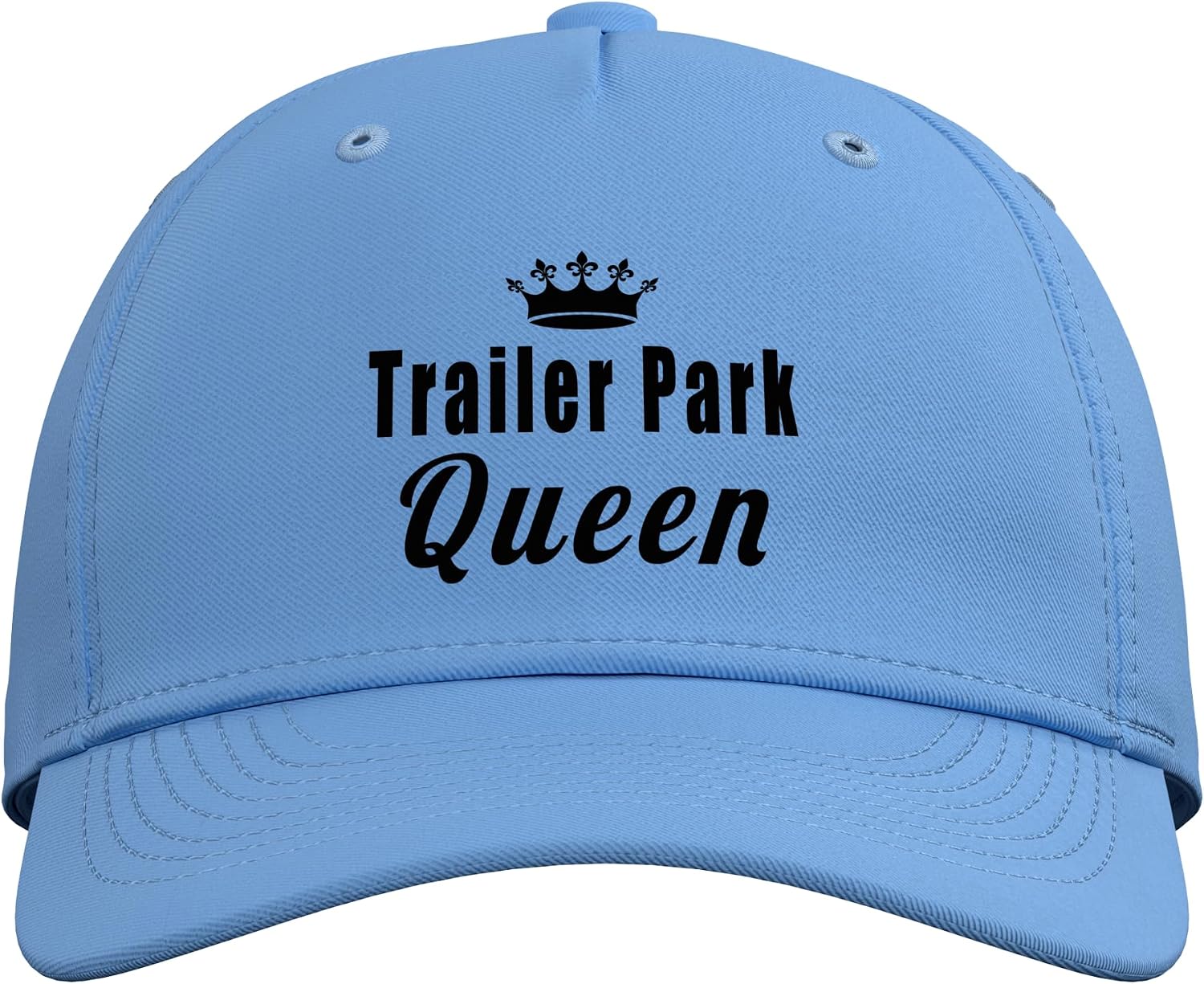 Trailer Park Queen Funny Adjustable Baseball Hat image 2