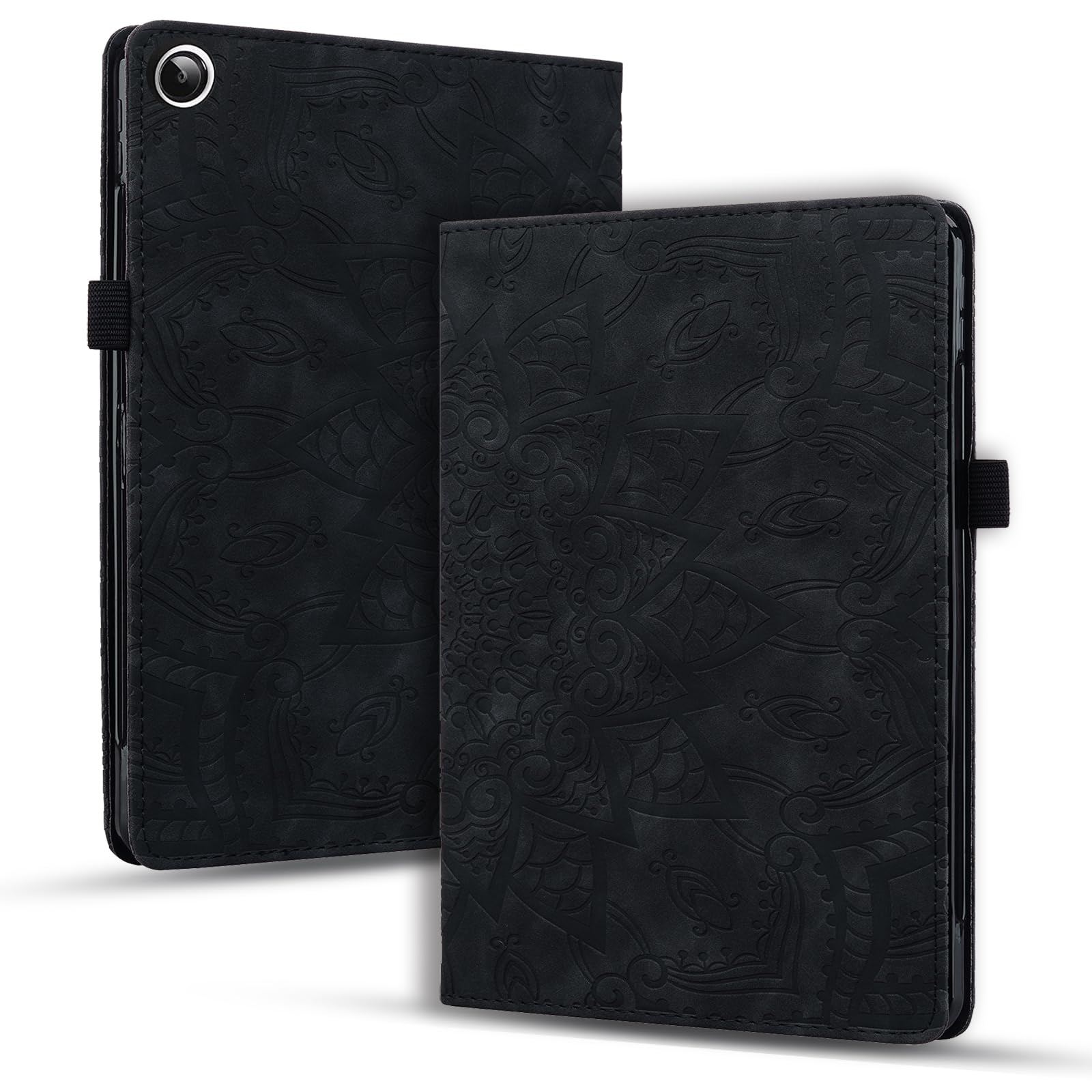 YBFJCE Case for Samsung Galaxy Tab A9 Plus 2023 (SM-X210/SM-X215/SM-X216) 11.0 inch, Slim Stand Shell Protective Case with Pencil Holder, PU Leather