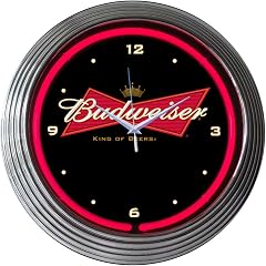 Budweiser Eagle Neon Wall Clocks product image