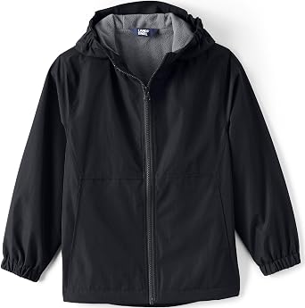 Lands End School Uniform Kids Rain Jacket