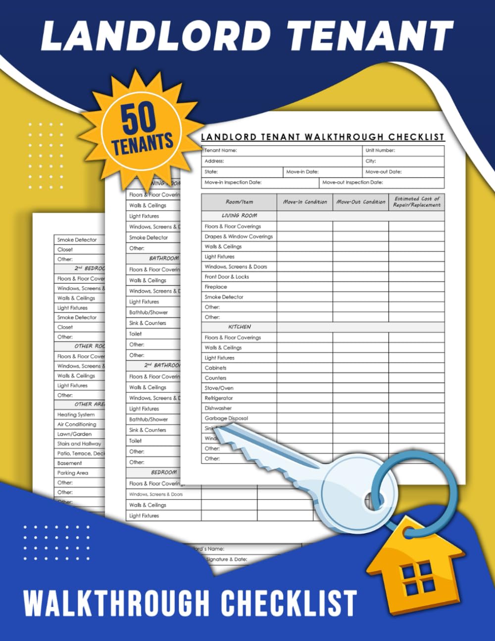 landlord-tenant-walkthrough-checklist-rental-home-move-in-move-out-inspection-up-to-50-tenants-editions-rekialandlordinspe-amazon-com-books for Free Printable Rental Inspection Checklist Landlord Tenant Walkthrough Checklist: Rental Home Move In Move Out Inspection | Up To 50 Tenants: Editions, Rekialandlordinspe: Amazon.com: Books for Free Printable Rental Inspection Checklist