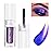 MAKI YIKA Glitter Eyeshadow Purple Liquid Multichrome Eyeshadows Long Lasting Metallic Chameleon Eye Shadow Holographic Eye Topper Glitters (1 Twilight)