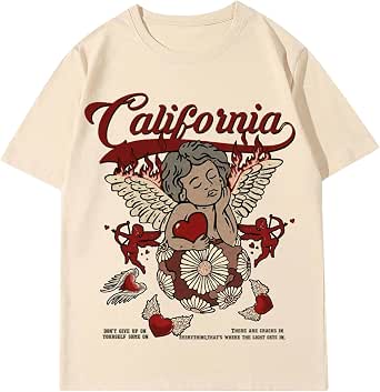 RoseSeek Men's Number & Letter Graphic Tee - Crew Neck Short Sleeve, Preppy Casual T-Shirt - View #9