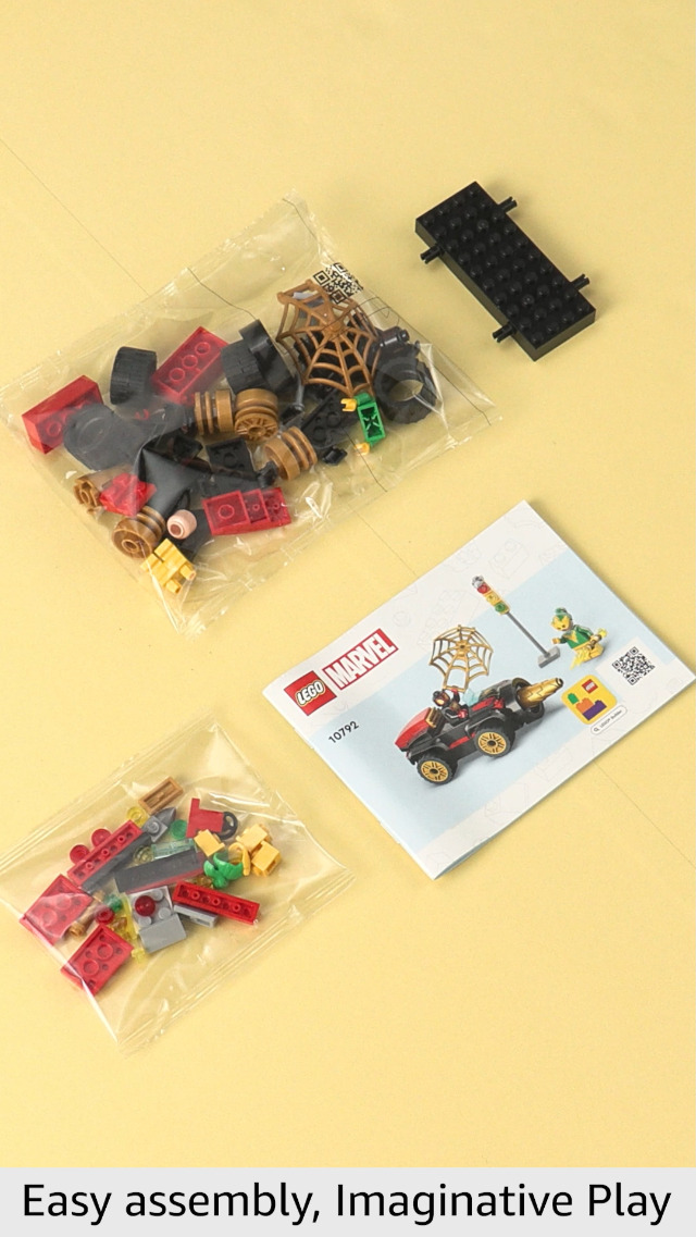 Amazon.com: Lego Team Spidey Drill Spinner Vehicle Set 10792