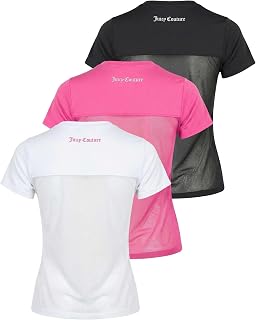 Women's Mesh Back T Shirts Short Sleeve Athletic Workout Yoga Gym Tops | Ladies Hiking, Running, Pilates, Exercise, Tennis, Active, Sport Tees, Cute, Moisture Wicking, Quick Dry, Breathable