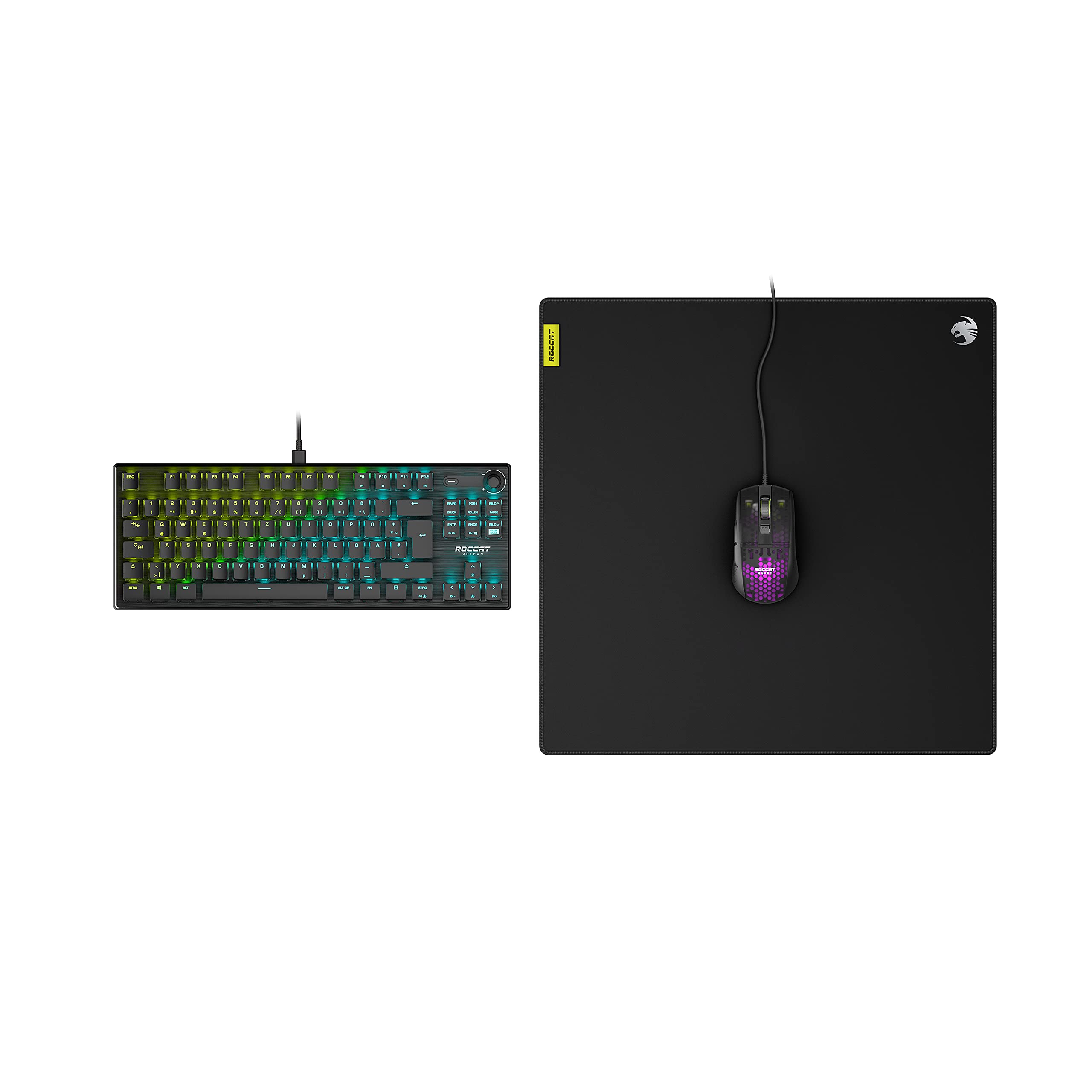 Roccat Sense CTRL ROC-13-177 Podkładka Pod Mysz, 451 x 450 x 2 mm, Czarny