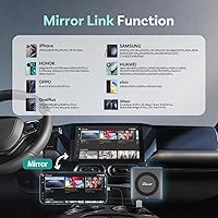 Vista 4 de OTTOCAST Car TV Mate Max, 2025 Fire TV Stick Converter & Screen Mirroring Adapter for Wireless CarPlay/Android Auto, HD HDMI Car Adapter Cast