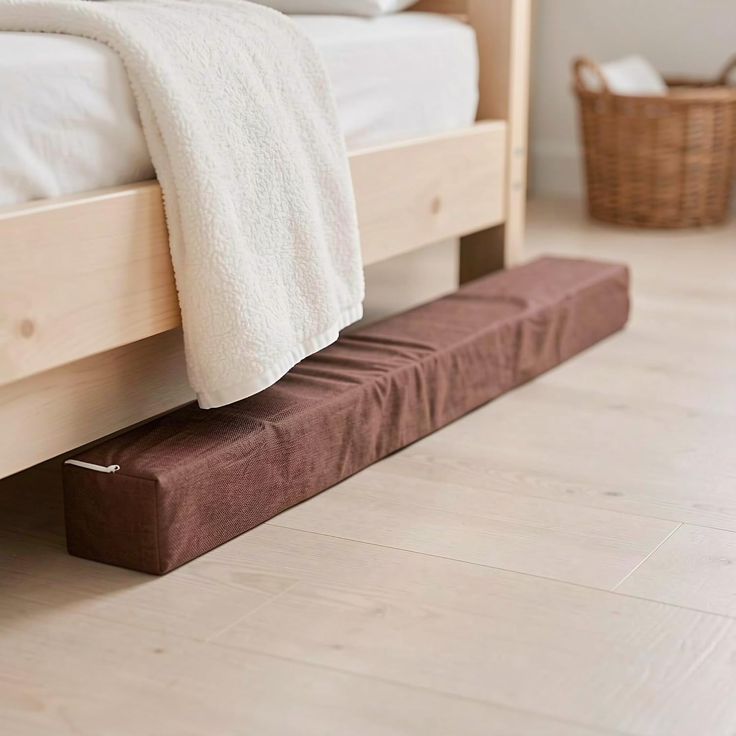 Ipetboom Bed Gap Filler, Memory Foam Mattress Extension Filler, 47x6x4