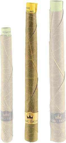 Miniatura 7 de King Palm Conos de tamaño delgado  20 conos por tubo  Pre rollos para apretar y reventar  Conos preenrollados con sabor orgánico  Pre rollos de