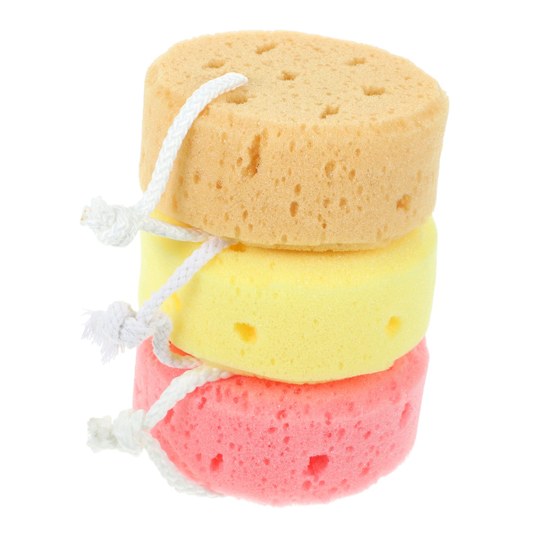 Healvian 12piezas Esponjas De Baño Para Niño Niña Esponja Exfoliante De Diseño De Panal y Ligera Para Baños De Bebés y Adultos