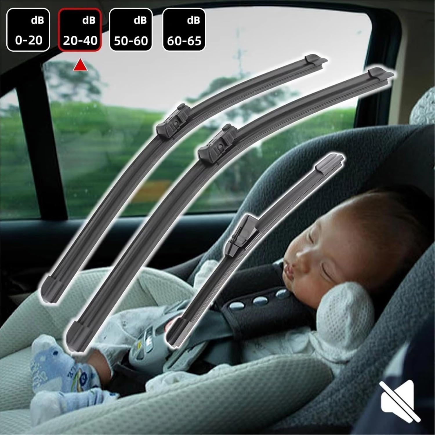 Compatible With Opel Corsa D E 2006-2010 2011 2012 2013 2014 26"+16"+12" Windshield Windscreen Window Front And Rear Wiper Blades Car Windshield Wipers