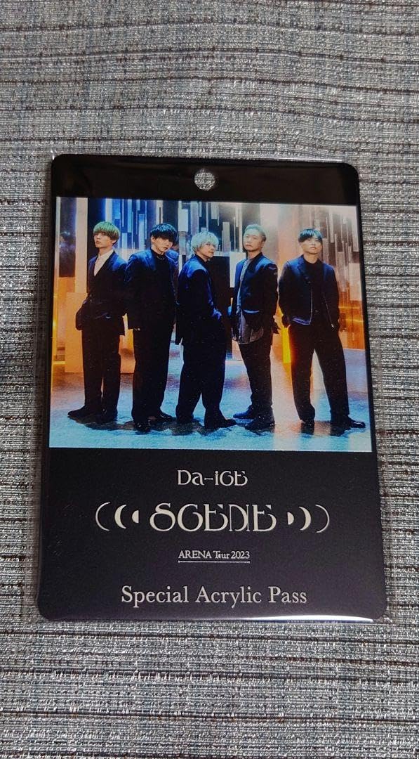 Amazon.co.jp: Da-iCE 6/17 宮城公演 アクリル製 プレートパス 品 Z