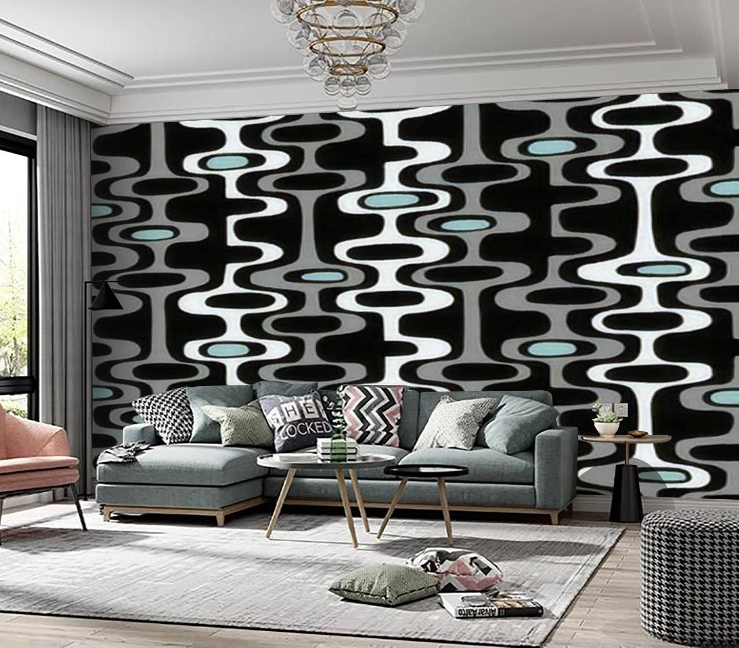 Seamless Modern Wallpaper Interior Design Modern Wallpaper 3d Rope