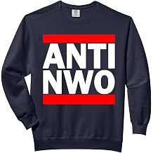 ANTI NEW WORLD ORDER TSHIRT - ILLUMINATI SHIRT - CONSPIRACY Comfort Colors Adult Sweatshirt