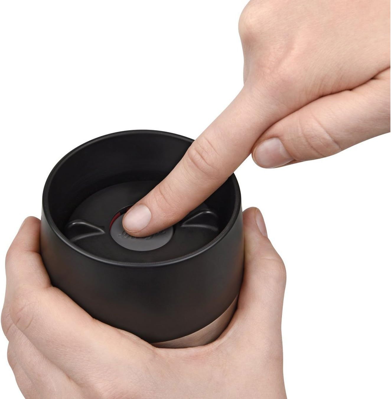 Emsa Vacuum Mug"Travel Mug" 12.2 fl oz In Raspberry,