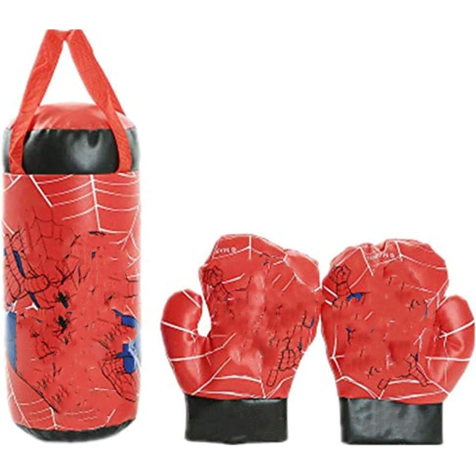 SKEIDO Kids Outdoor Sports Boxing Toys Marvel Toy Gloves Sandbag Set Chidren Toys Beginner Birthday Gifts