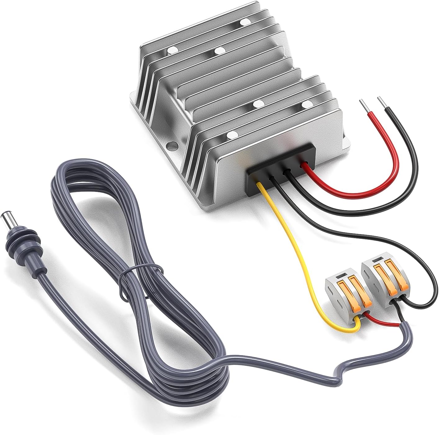 Starlink Mini 12V Adapter, 12V to 48V DC Step UP Converter Starlink Mini, 144W Power Supply with 6.6FT DC Male Star Link Power Cord for Trucks, RVs, Yachts & Outdoor Use