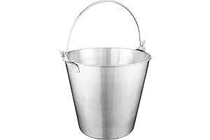 Winco Stainless Steel Utility Pail