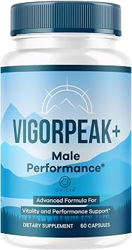 Vigor Peak Capsules - Official VigorPeak Pills Advanced Premium Formula Support Maximum Strength, All Natural Ingredients Vitamins for Overall Health & Wellness, 60 Capsules for 1 Month