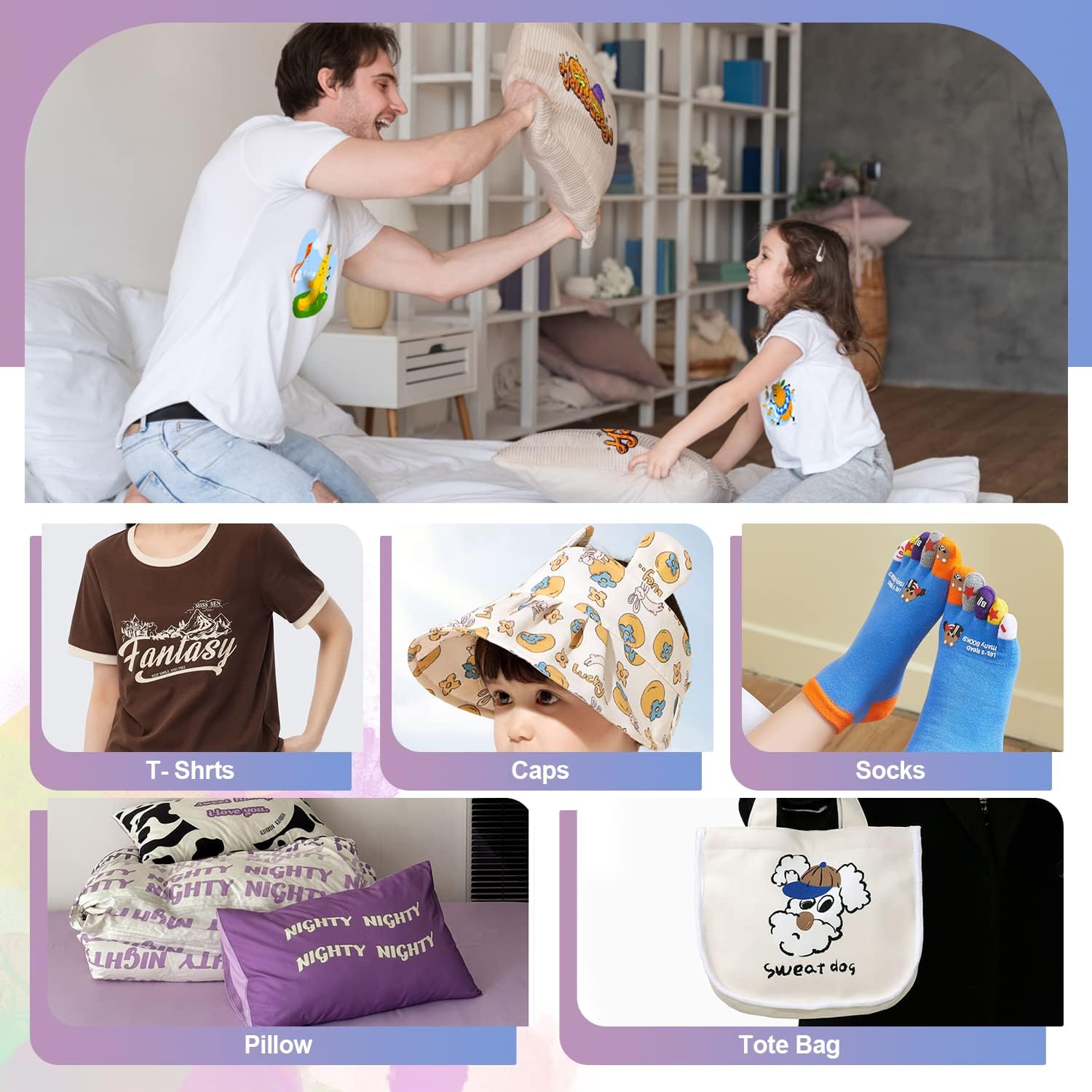 Pristar 200ML Sublimation Coating Spray for Cotton,Sublimation Spray for Cotton, Sublimation Coating Accessories and Supplie, Suitable for Canvas Fabric, Super Adhesion, Quick Dry, Vibrant Color