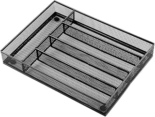 Silverware Tray for Drawer  GBmall Kitchen Drawer Organizer with 5 Compartments  - Compare price