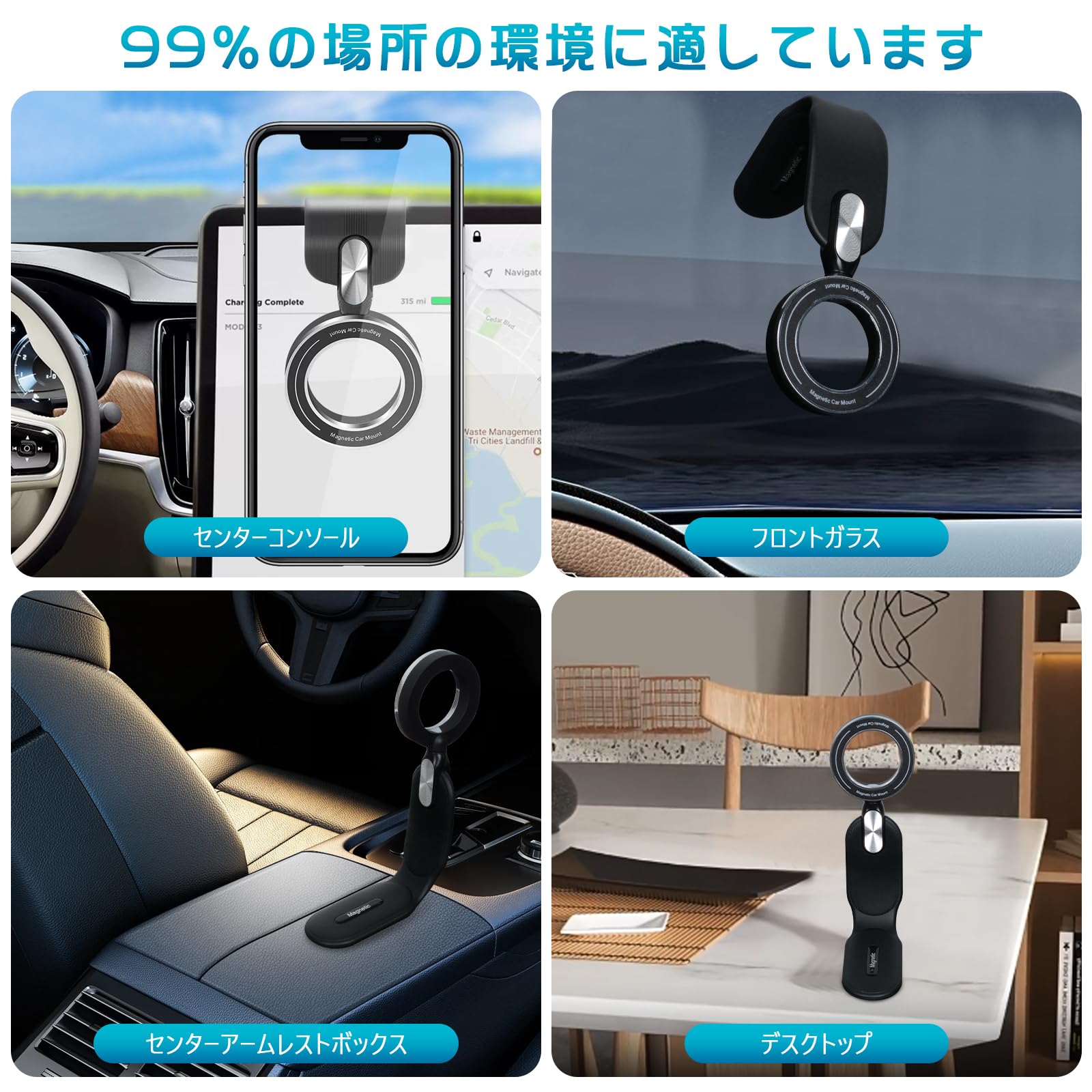 Amazon.co.jp: スマホホルダー 車 Ninonly スマホスタンド 車 