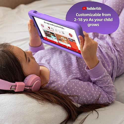 Miniatura 4 de Tablet para niños mejorada 2024, tableta Android 13 de 10 pulgadas para niños con funda EVA a prueba de golpes, octa-Core, 4 GB+64 GB, WiFi,