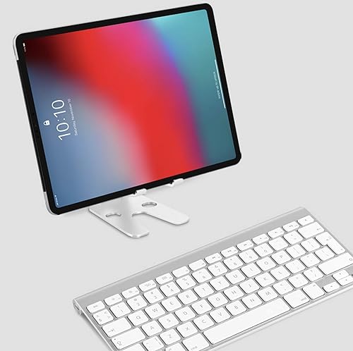 Miniatura 7 de Pokanic Soporte para teléfono celular, soporte totalmente plegable, soporte para muelle, organizador de montaje en cuna, estación de carga,