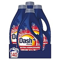 Dash Power + Extra Igienizzante, Detersivo Liquido